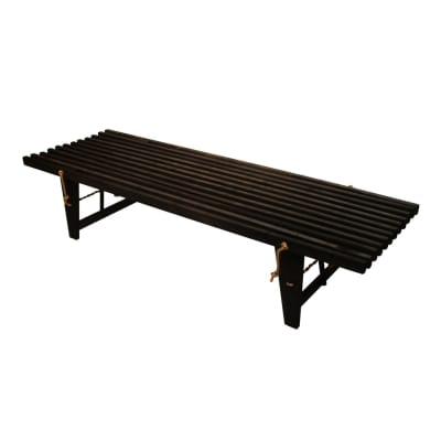 DAY BED ALISO NEGRO ACEITADO