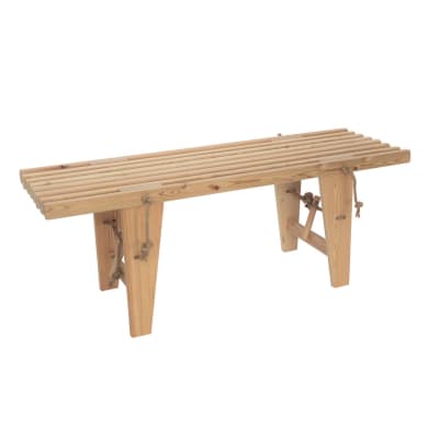 BANCA ECO BENCH 1.20 MADERA DE ALERCE NATURAL