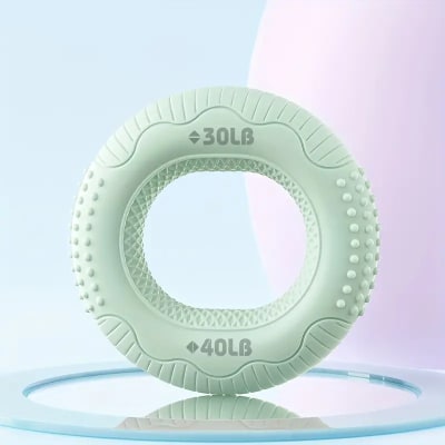 Dona Anillo 30-40 LB Fortalecedor y ejercitador de manos y dedos (Verde)