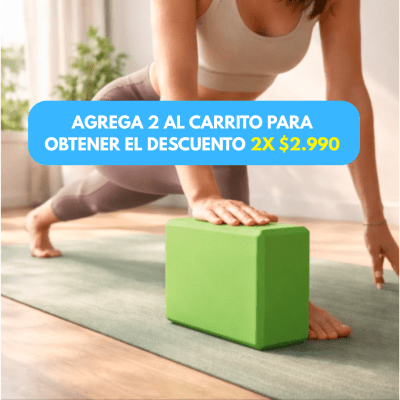 Ladrillo Goma Eva Para Yoga, Pilates 384