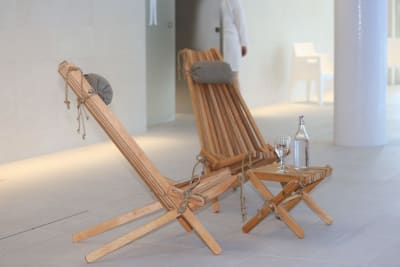 Mesa EcoFurn Plegable Alerce Europeo Natural