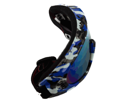 Antiparras Nieve Infantil Tornasol - Camuflaje Azul