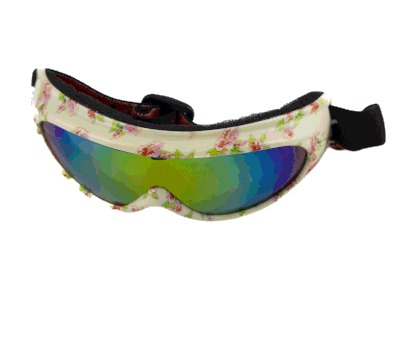 Antiparras Nieve Infantil Tornasol - Flores