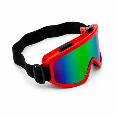 Antiparras Roja para Nieve y Snowboard Tornasol con Protección UV