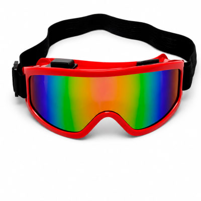 Antiparras Roja para Nieve y Snowboard Tornasol con Protección UV