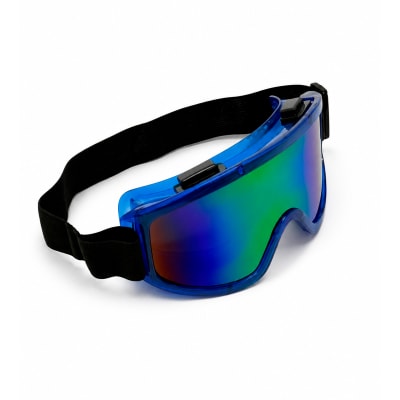 Antiparras Nieve Azul Translucido Nieve y Snowboard Tornasol con Protección UV