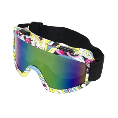 Antiparras Nieve Multicolor Vidrio Tornasol