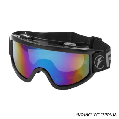 Antiparras Nieve Negro Vidrio Tornasol