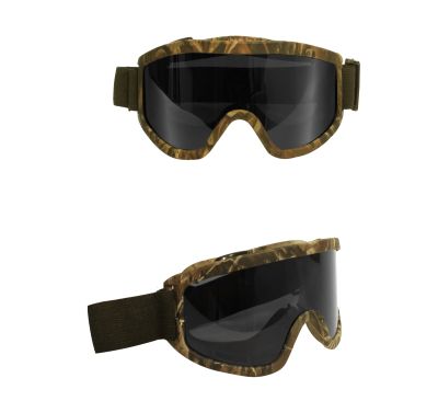 Antiparras Nieve táctica vidrio gris