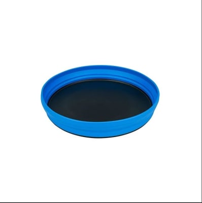 Plato plegable X-Plate 22 cm Azul