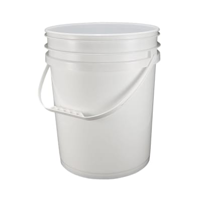 Balde 20 Litros Estándar Sin Tapa Blanco