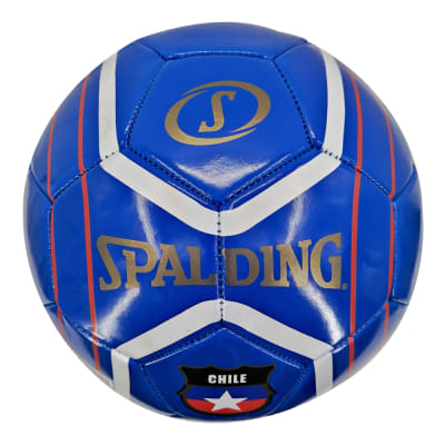 Balón Futbol Spalding Azul Chile Nro 5