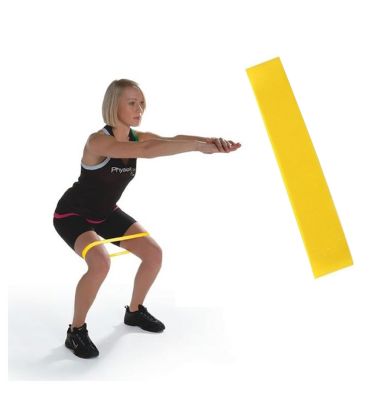 Banda elastica Amarillo Piernas loop Pilates