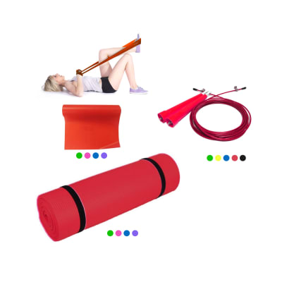 Pack tira elastica+cuerda+mat 10mm/Forcecl