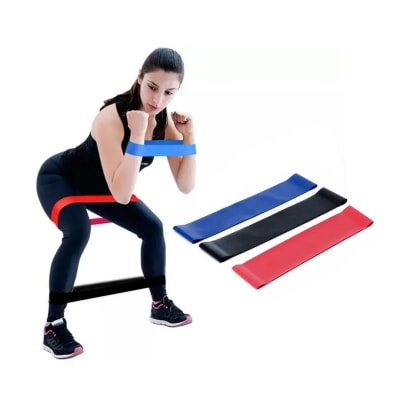 pack de 3 bandas azul, negro y rojo / Forcecl