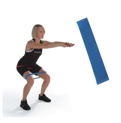 Banda elástica azul Piernas loop Pilates /forcecl
