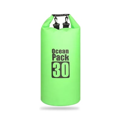 Bolso Seco Ocean Pack 30 Litros Impermeable Verde