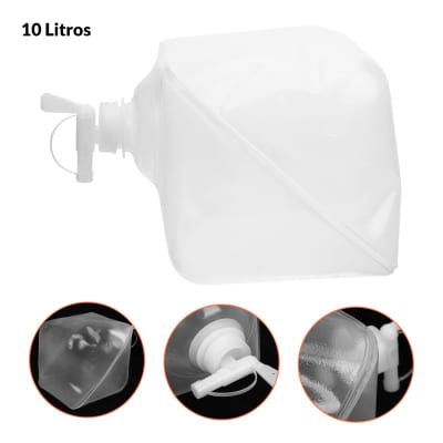 Bolsa plegable portátil 10 Litros para camping Forcecl