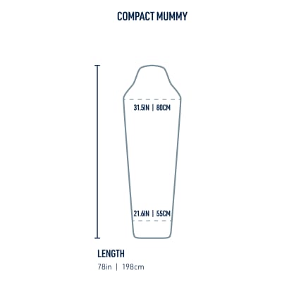 Liner Sea to Summit Breeze Mummy w/ Drawcord - Compact