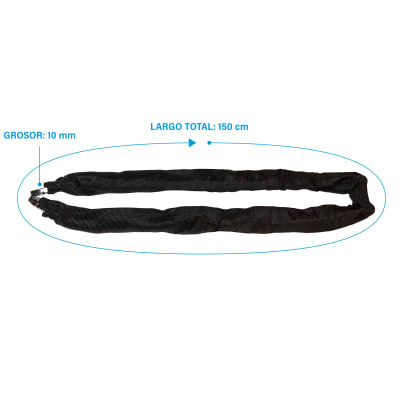 Cadena Para Rueda De Repuesto Antinapoleon Espesor 10mm x 1,5m Largo
