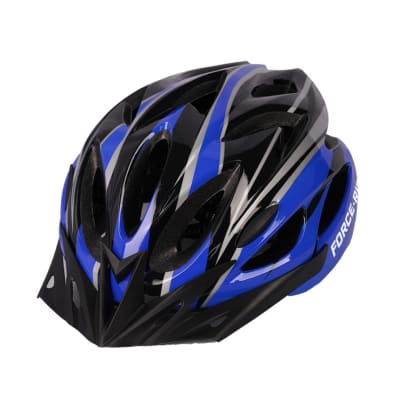 Casco de Bicicleta con luz Azul/Negro FRC