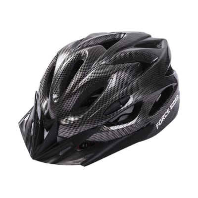 Casco de Bicicleta con luz Gris/Negro FRC
