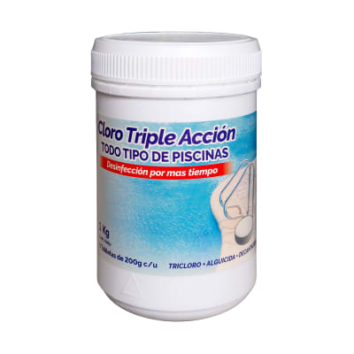 2 cloros tableta + medidor ph digital