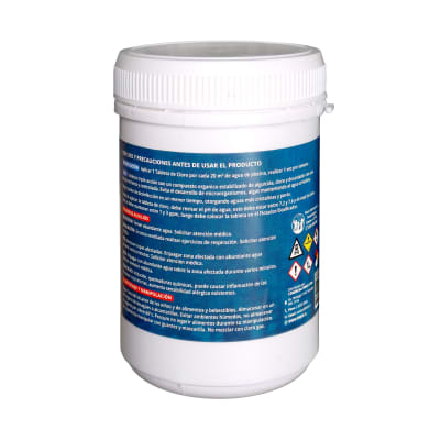 cloro tableta 1 kilo + medidor ph digital