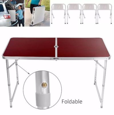 Mesa Camping + 4 sillas185