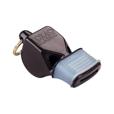 Pito Silbato deportivo Tipo Fox 40 Negro