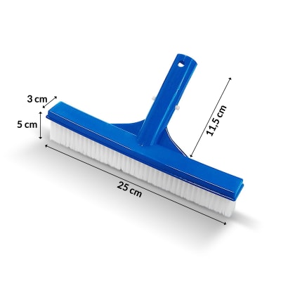 Cepillo Limpia Piscina Recto 25 cm