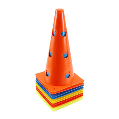 Cono Perforado Deportivo 32 cm Agilidad Entrenamiento Crossfit