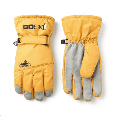 Guante Nieve Beige