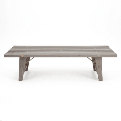 Banca Day Bed Pino Silvestre Europeo Gris 1,90