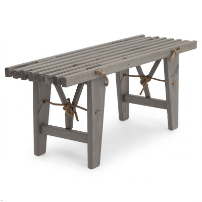 ECO BENCH 120 PINO GRIS ACEITADO