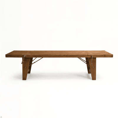 Banca Day Bed Abedul Castaño Claro Aceitado 1,90