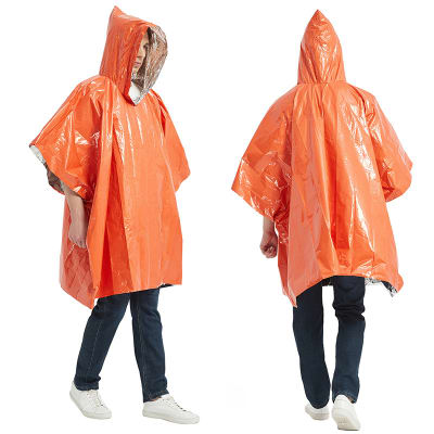 Poncho Cubre Lluvia Emergencia Aislante