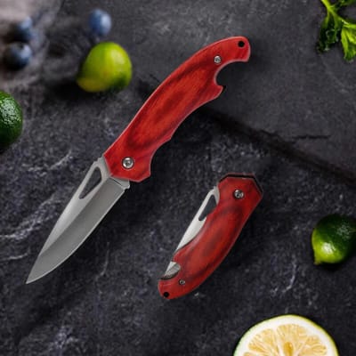 Cuchillo de supervivencia, táctico madera