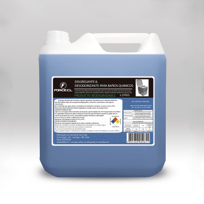 Líquido Disgregante para Baño Químico 5 L