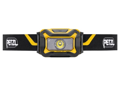 Linterna Frontal Petzl Aria® 1R 450 lúmenes Color Negro/Amarillo