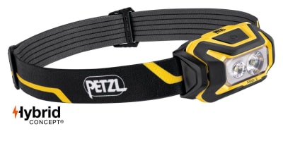 Linterna Frontal Petzl Aria® 2 450 lúmenes Color Negro/Amarillo