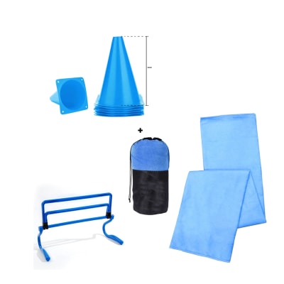 VALLA+TOALLA DEPORTIVA+10 CONOS 32