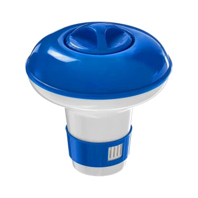 Flotador porta cloro para piscina