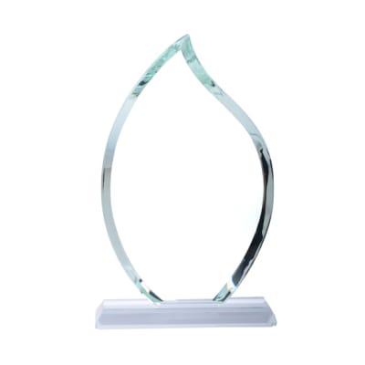 Galvano 22 cm en forma de Flama