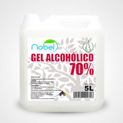 Gel Alcohólico 70% 5L NOBEL