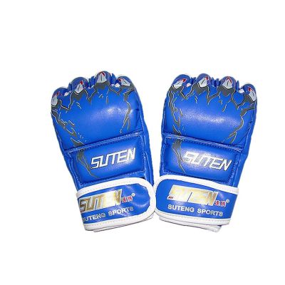 Guante de kickboxing azul