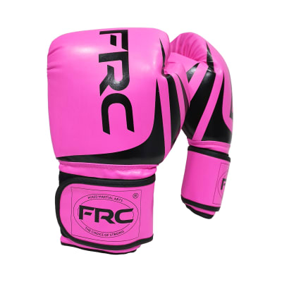 Guante de Box rosado 12oz / Forcecl