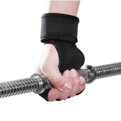 Guantes Calleras Para Pesas, Gimnasio, Crossfit, Calistenia Rojo/Negro