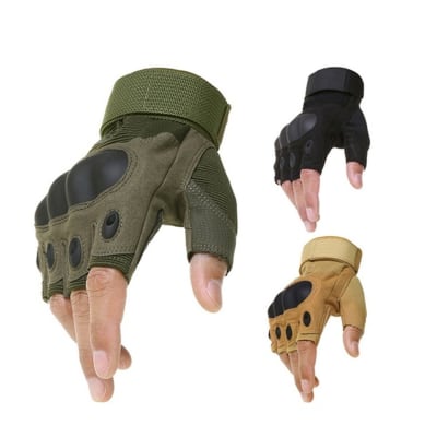 Guante Táctico Dedos Cortos Force