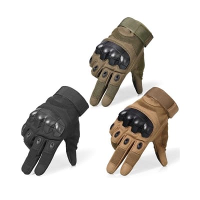 Pack 5 Guantes Tácticos Para Bicicleta largos/Forcecl